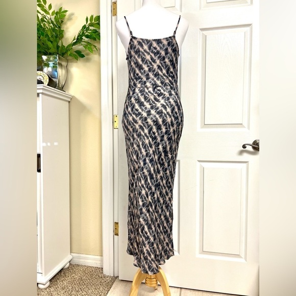 Anthropologie The Elyse Slip maxi Dress XS Versatile Boho Grunge Y2K Satin silky - Picture 10 of 12